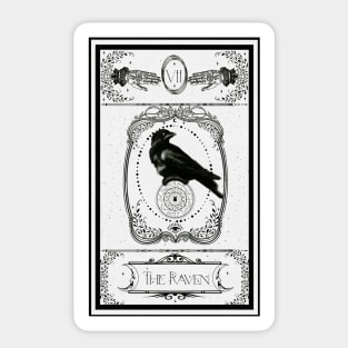 The Raven Tarot Card Sticker